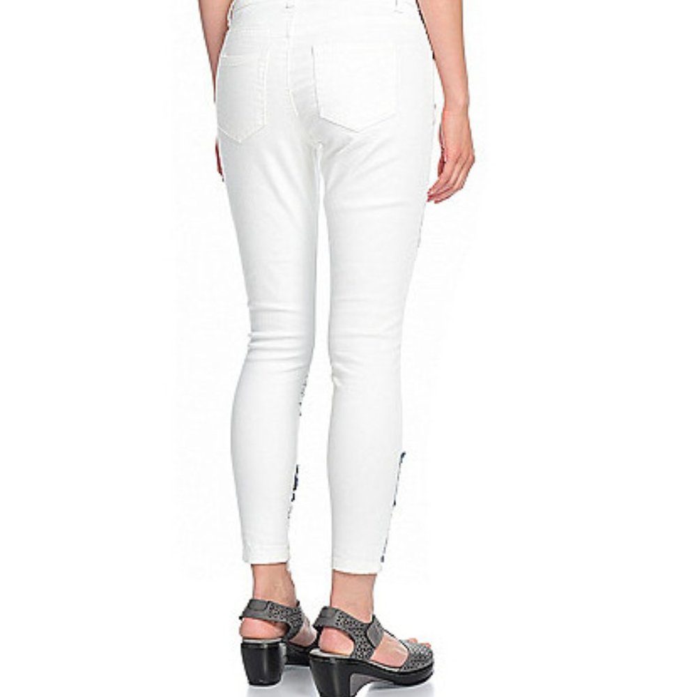 Indigo Thread Co. Patchwork & Embroidered Jeans - Picture 3 of 3